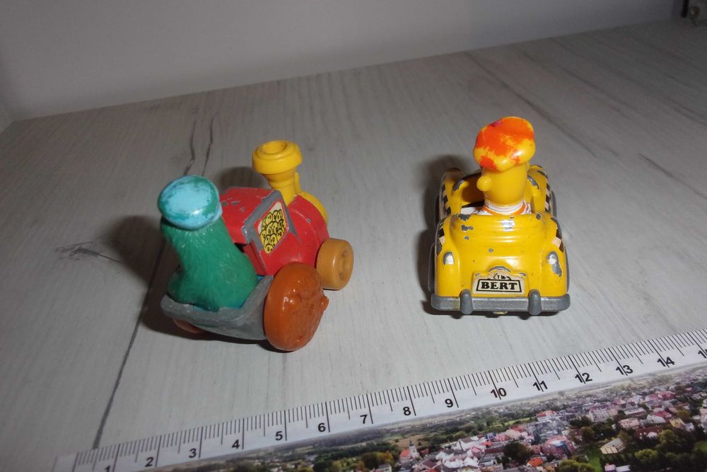 muppets Bert Cookie monster playskool muppet auto samochód