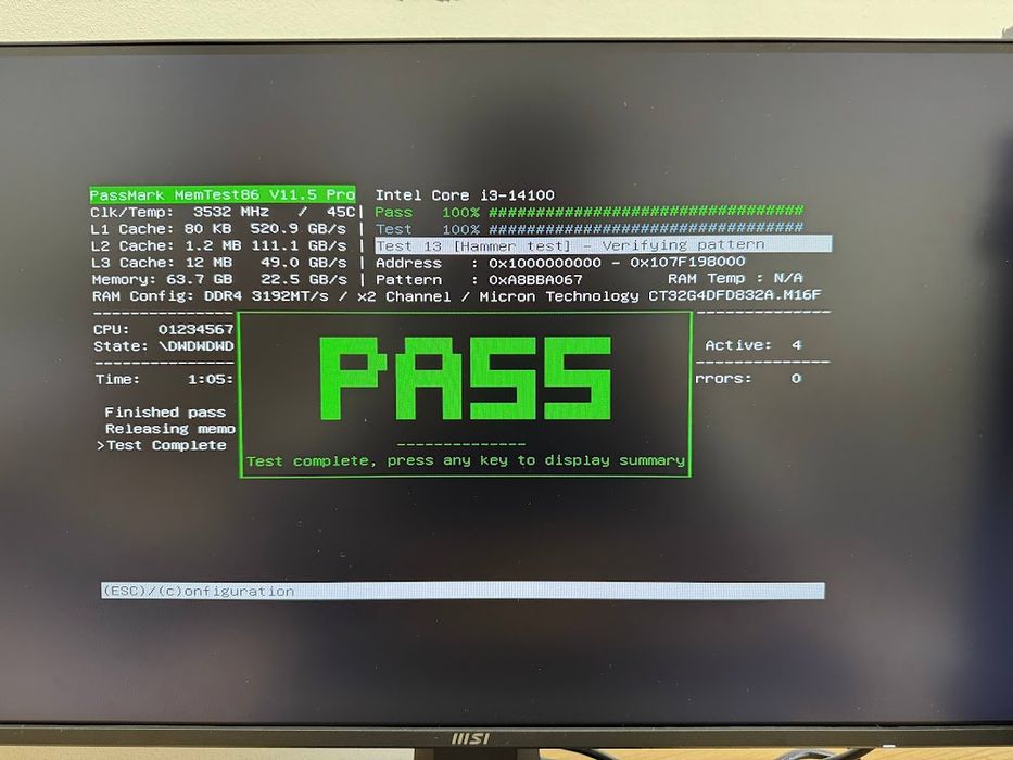 Оперативна пам'ять Crucial DDR4 DIMM Kit 64GB (2x32GB) 3200MHz CL22