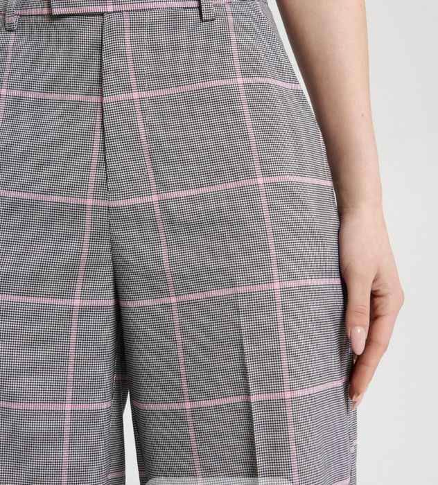 Garnitur w kratę nowy Sinsay XS/S