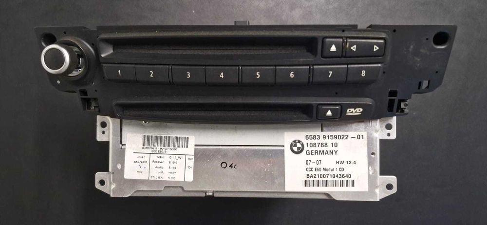 Radio navi CCC czytnik BMW 5 6 E60 E61 E63 E64
