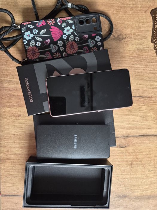 Samsung Galaxy S21 5G 128 GB | Stan bardzo dobry | Komplet + etui
