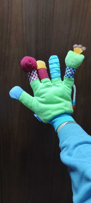 Brinquedos (luva+roleta)