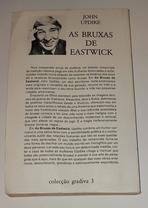 livro "As Bruxas de Eastwick"