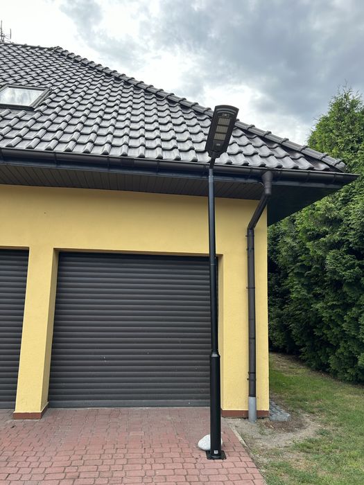 Słup pod Kamery - Lampy Ogrodowy Czarny 3m/4m