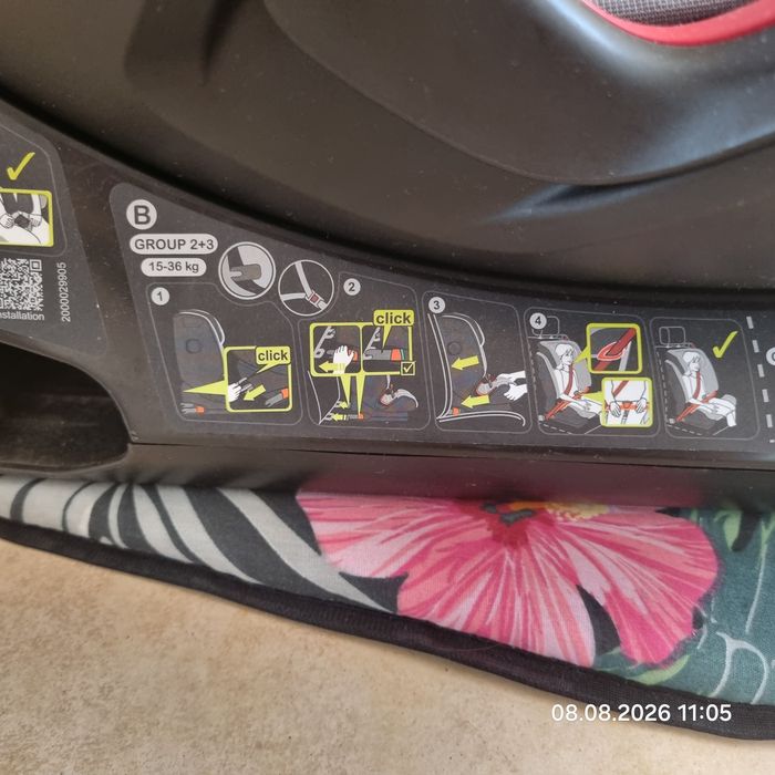 Britax Römer Advansafix IV R 9–36 kg – bezwypadkowy