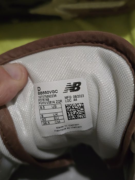 Sapatilhas New Balance BB550 V1