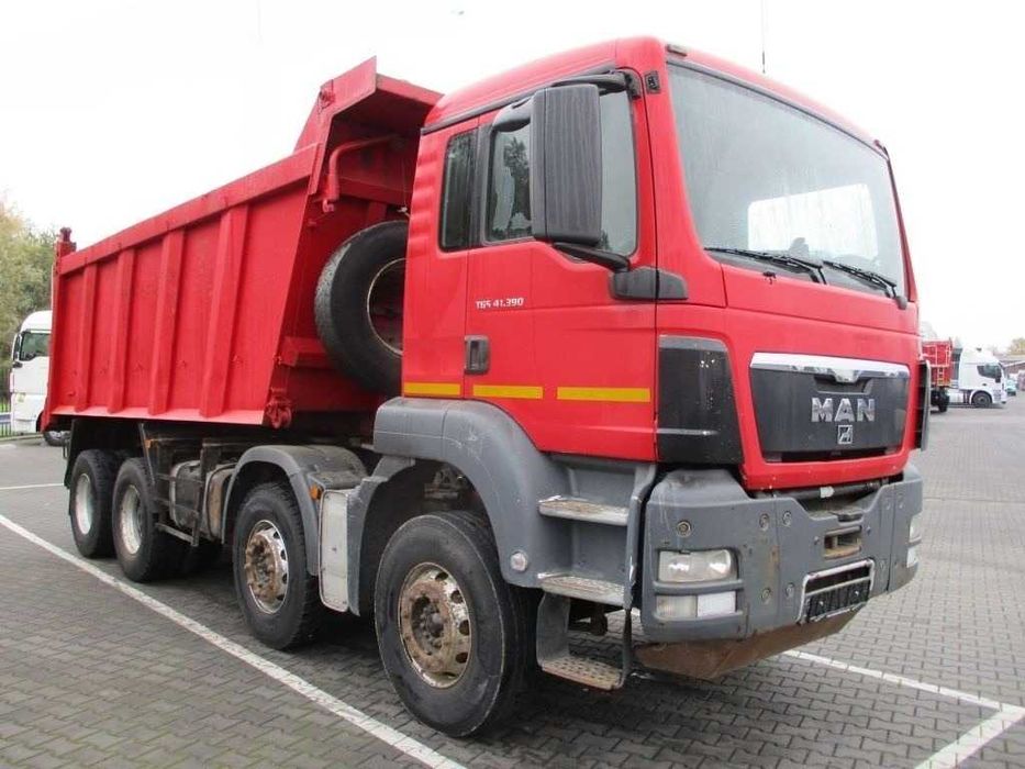 Самоскид MAN TGS 41.390 самосвал 2012 рік гарний стан ресорний 8х4