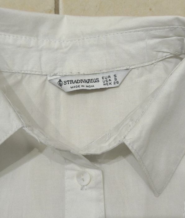 Camisa Branca Stradivarius