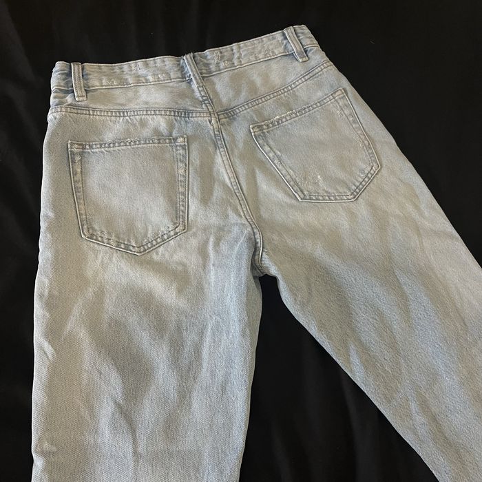 Zara Calças de Ganga 38