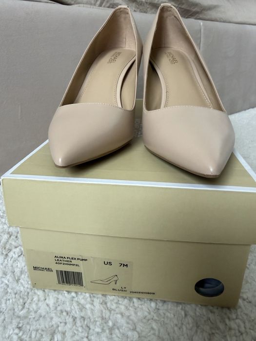 Michael Kors szpilki Alina skórzane 37 nowe
