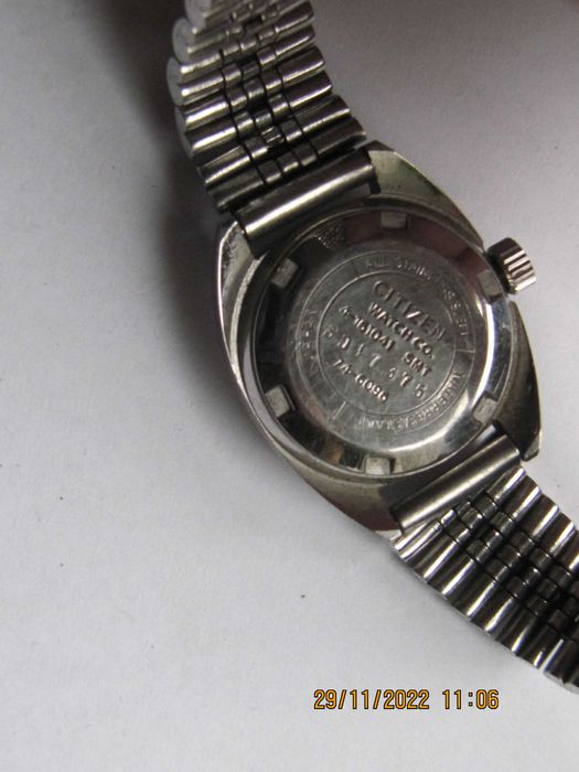 Citizen oryginalny damski zegarek mechaniczny 17 kamieni