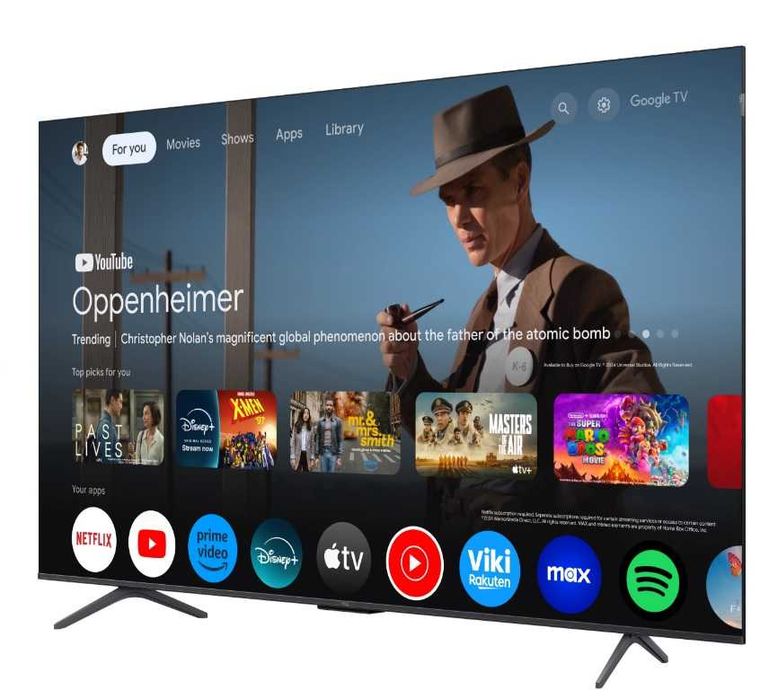 Telewizor TCL 55P89K 55" QLED 4K 144Hz Google TV Dolby Atmos Dolby Vision HDMI 2.1