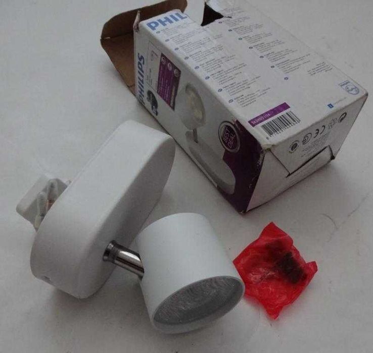 Kinkiet Ścienny Biały Philips LED 1 x 4W