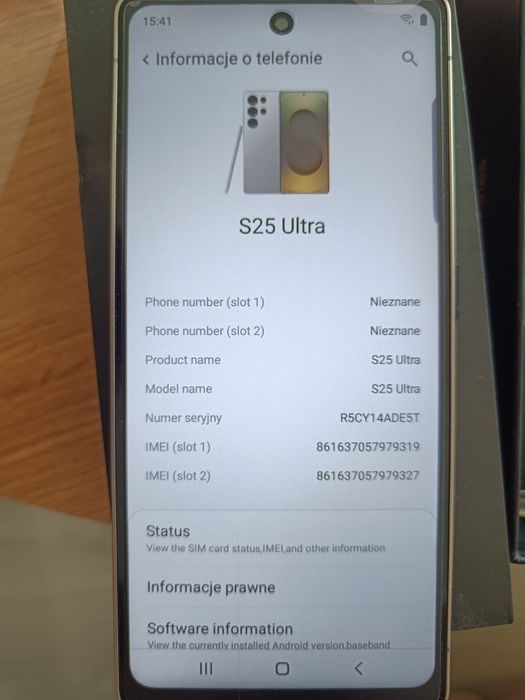 Telefon S25 ultra