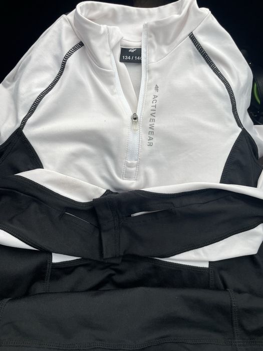 4F Bluzka bielizna Termoaktywna Dziewczęca134/140 Jbidd201 J4Z21 Biały