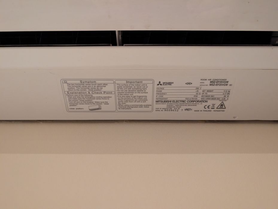 Ar condicionado Mitsubishi Kirigamine Zen – 4 unidades interiores