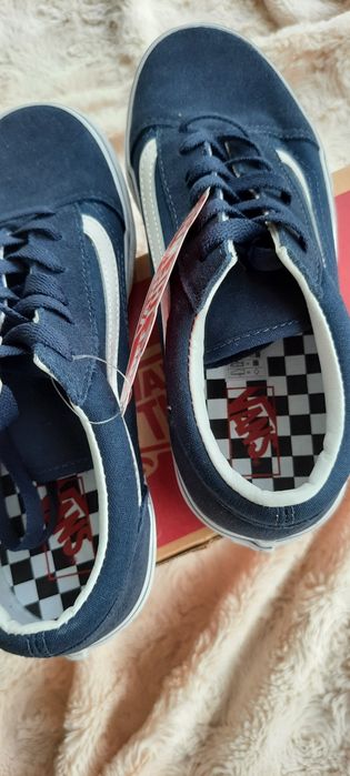 Nowe z metkami niskie granatowe Vans Old Skool roz 36