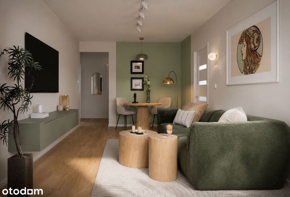 3 pokoje | Parter | Balkon | Gotowy projekt