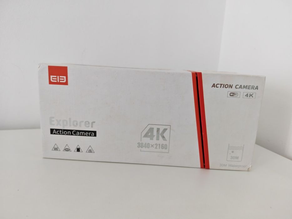Action Cam 4K c/ Kit Completo de Acessórios
