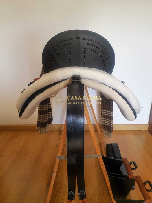 Montura Espanhola Mista Em Fibra - Nova