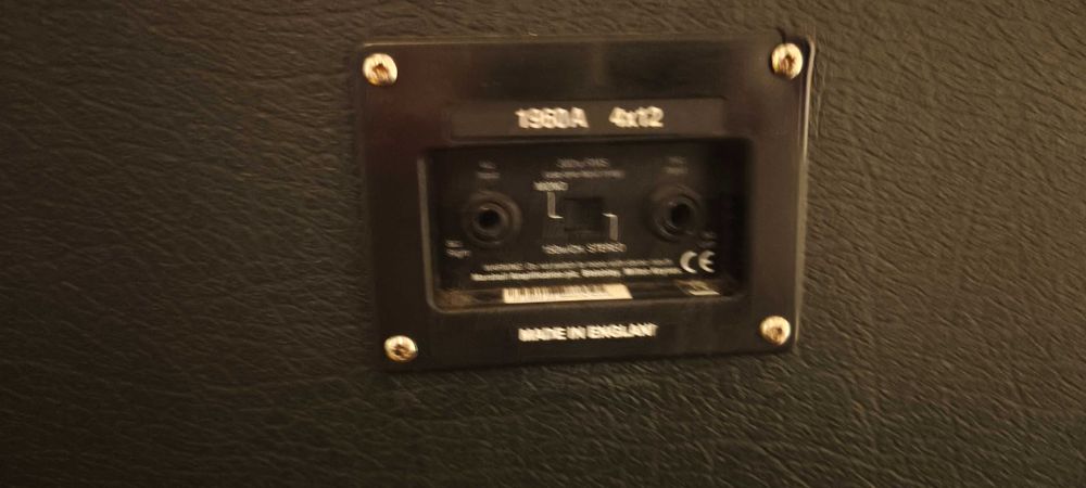 Marshall TSL 100 wraz z paczką 1960A Lead