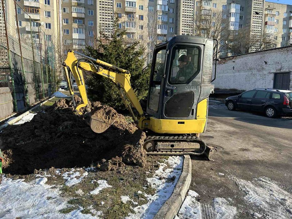 Послуги ескаватор міні оренда