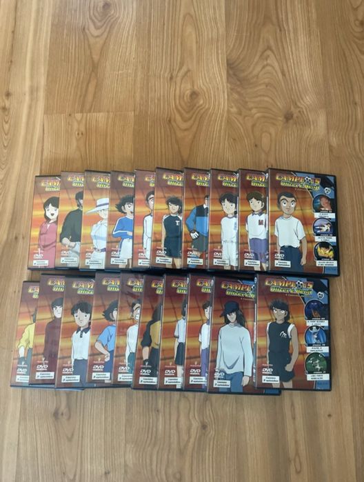 Conjunto dvd campeoes oliver e benji salvat