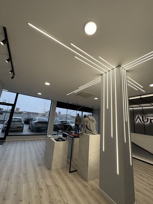 Conjungo de calhas led