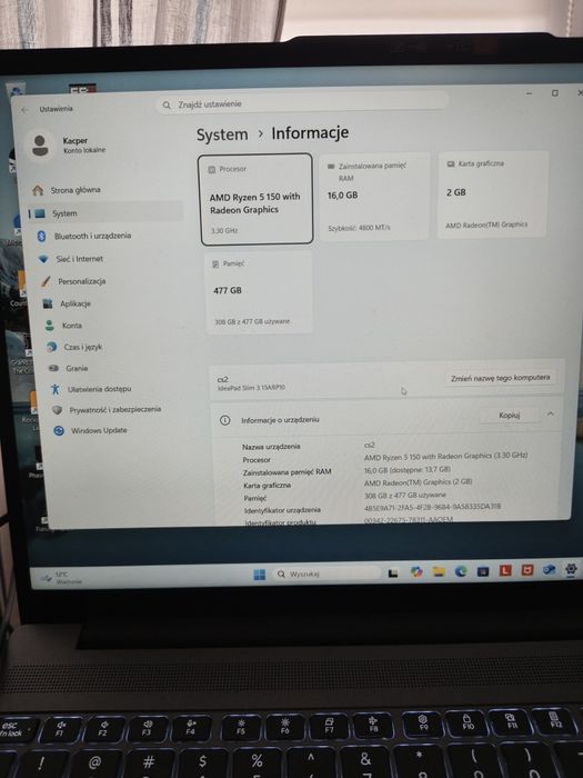 Lenovo Ideapad slim3