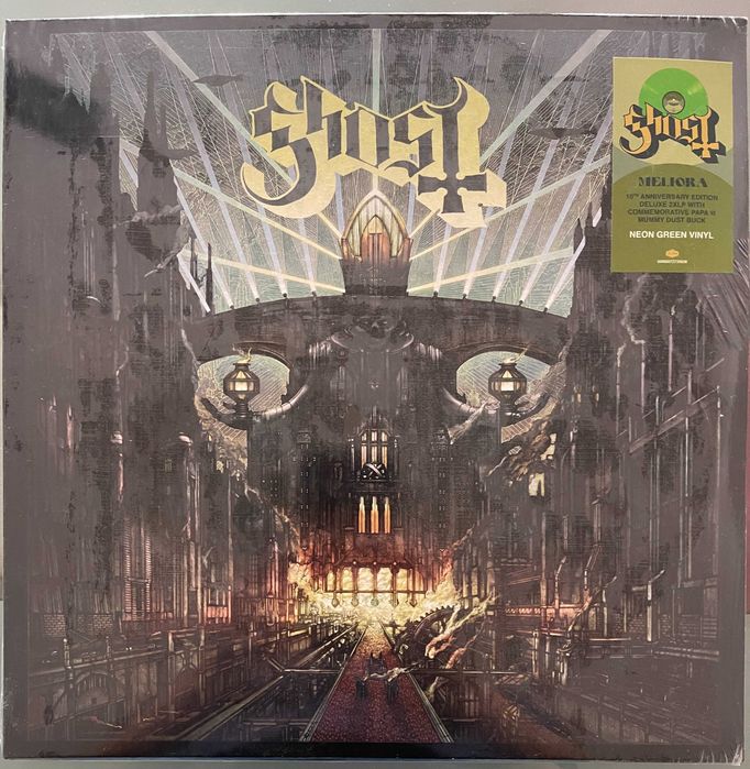 2LP (Green) Ghost - Meliora