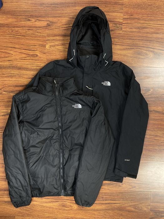 Чоловіча куртка The north face Hyvent , з підкладом  розмір Л
