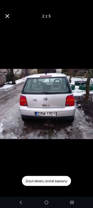Seat Arosa tania jazda SDI osobowe 2000r