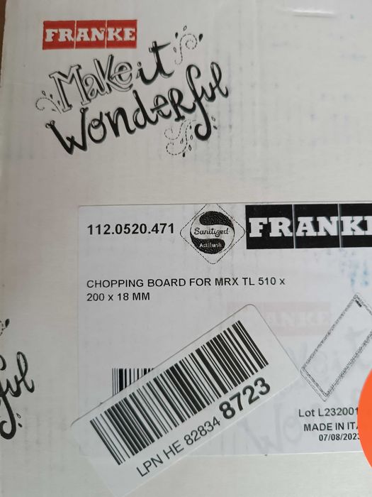 Deska kuchenna Franke