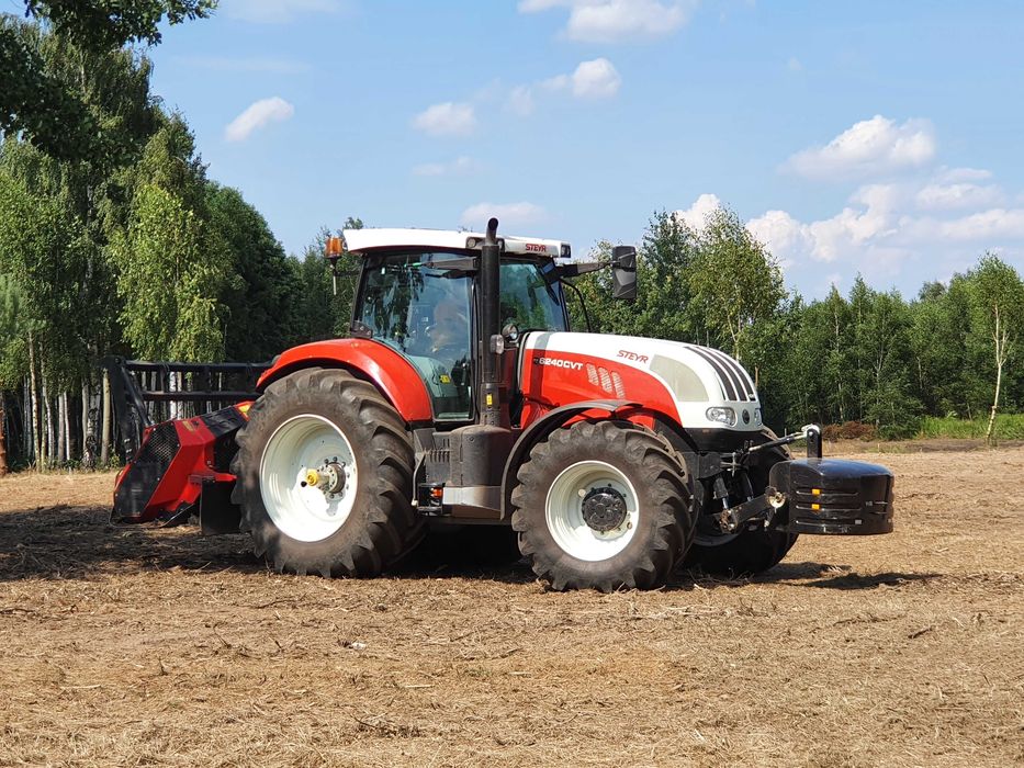 MULCZER LEŚNY Karczowanie wycinka drzew  Czyszczenie działki PILAR /+