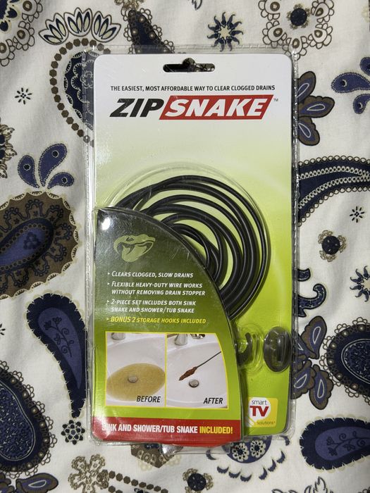 Desentupidor ZipSnake para ralos e canos