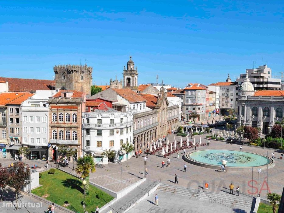 Apartamento T1 novo, com varanda e lugar de garagem em S. Vítor em ...