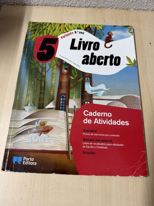 Cadernos de actividades 5° Ano (Fichas)