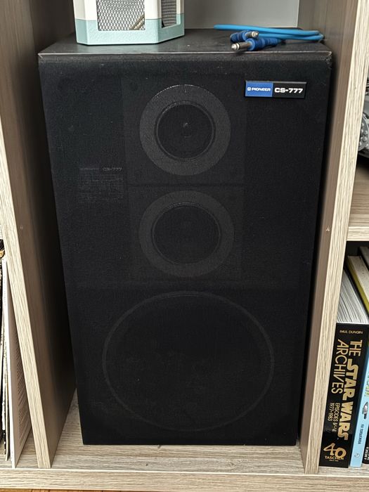 Amplificador e colunas pioneer