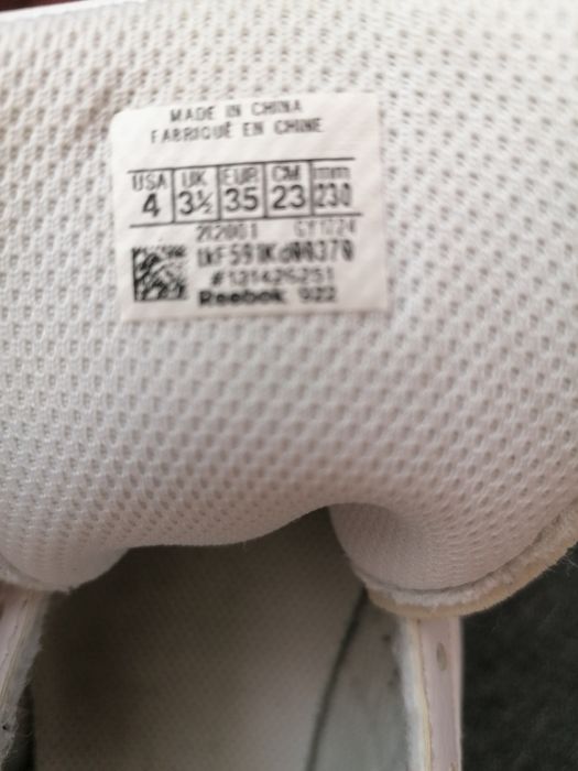 Adidasy reebok 35