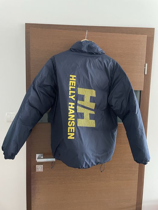Helly Hansen hh reversible puffer jacket granatowa żółta XXL 2XL NOWA
