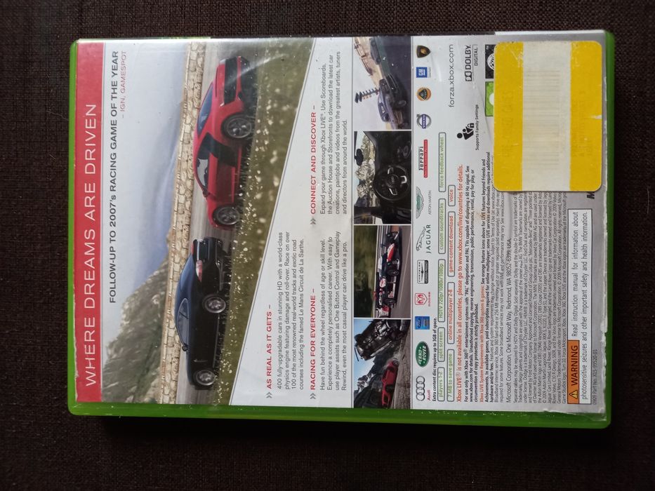 Gra Forza Motorsport 3 na konsolę xbox 360 po polsku!!! fm3