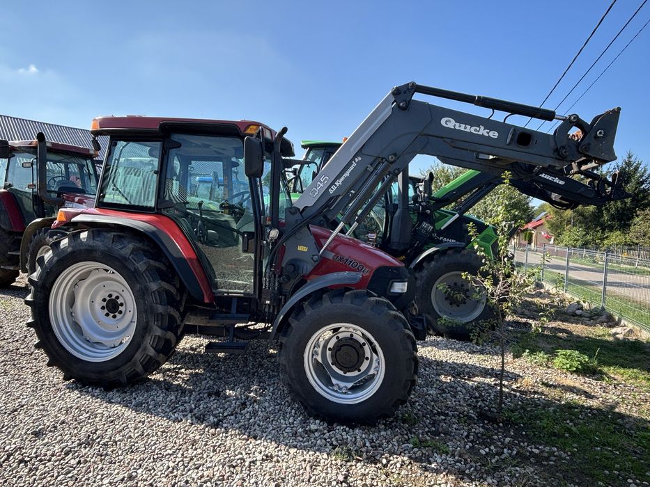 CASE IH JX 1100U + ŁADOWACZ CZOŁOWY QUICKE Q45 | 110 KM |  New holland TL