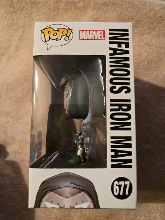Nowa Figurka Funko Pop Marvel Avengers Infamous Iron Man Comicfest Ex