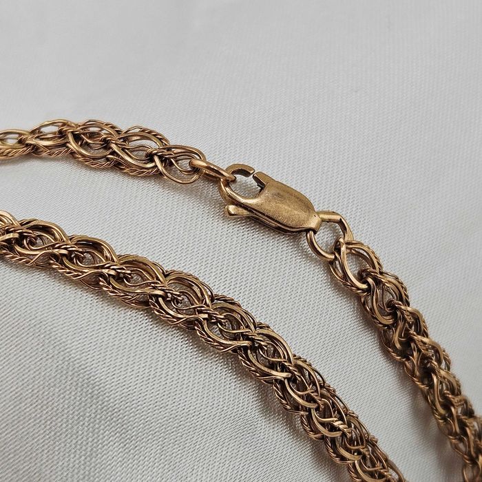 Piękna złota bransoletka 4,88g PR.585 14K dł. 19cm