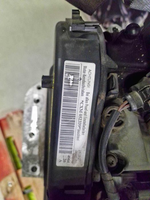 Motor Volkswagen Golf VII 1.6 TDI 2016, ref CXM