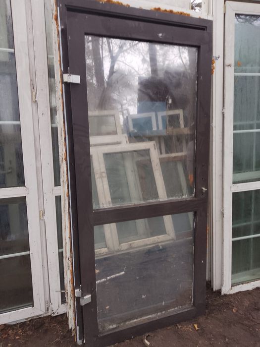 Drzwi aluminiowe 103 x 214 cm polecam!