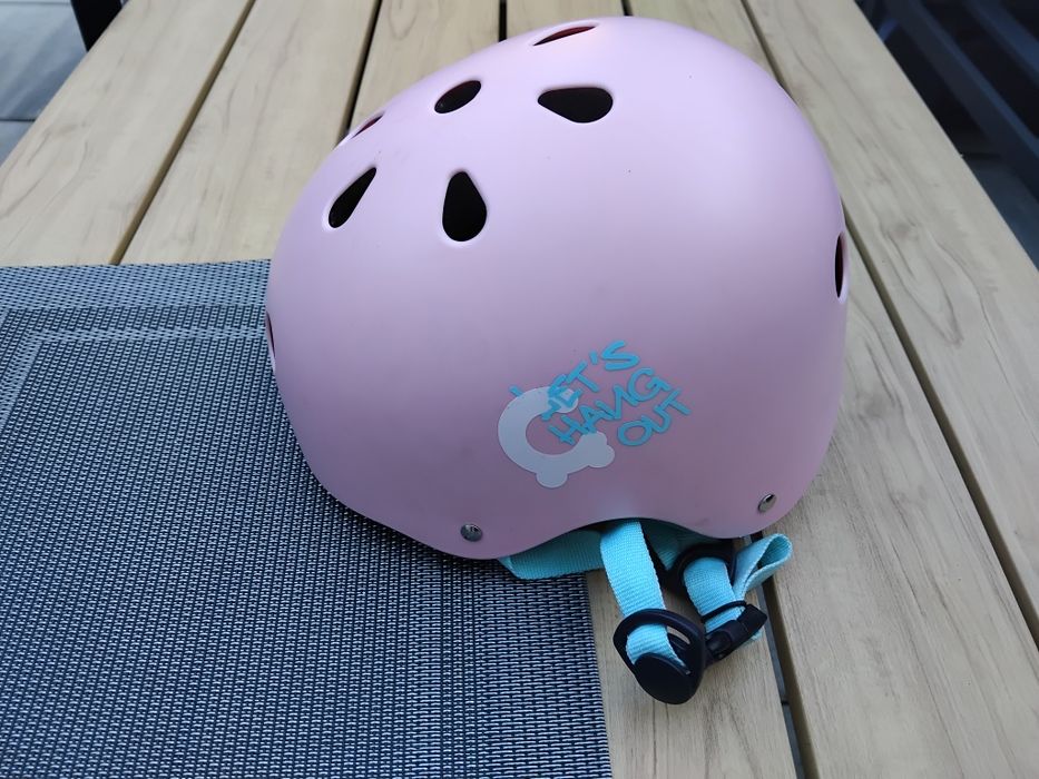 Kask dziecięcy różowy