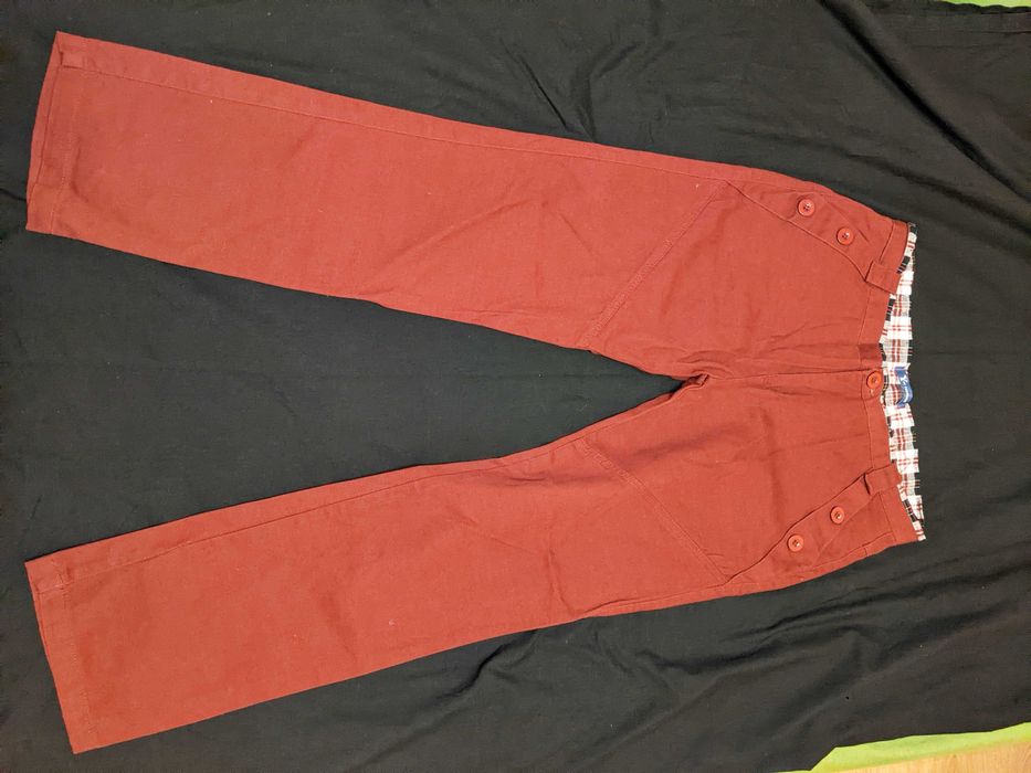 Штани casual chinos червоні / бордові W29 W30 нові