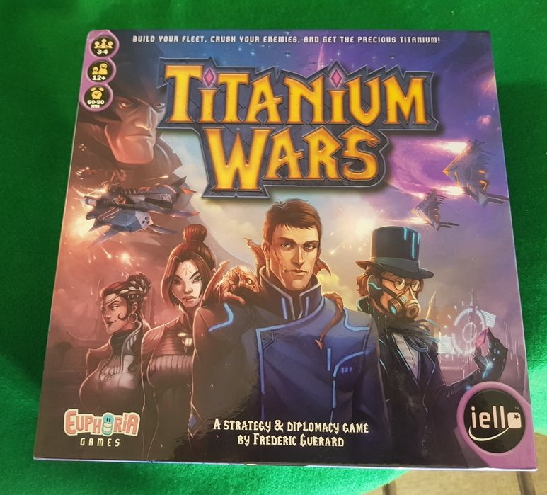 Jogo de tabuleiro Titanium Wars