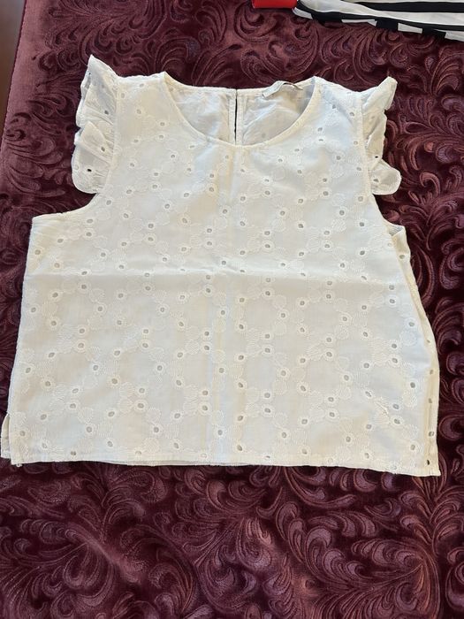 Блуза из хлопка на подкладке